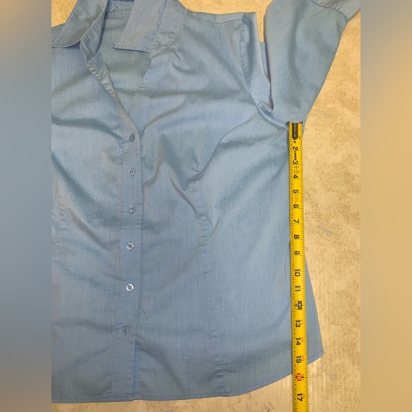 Worthington Blue Button Down - Picture 9 of 12